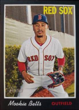 Mookie Betts [Black Border] #358