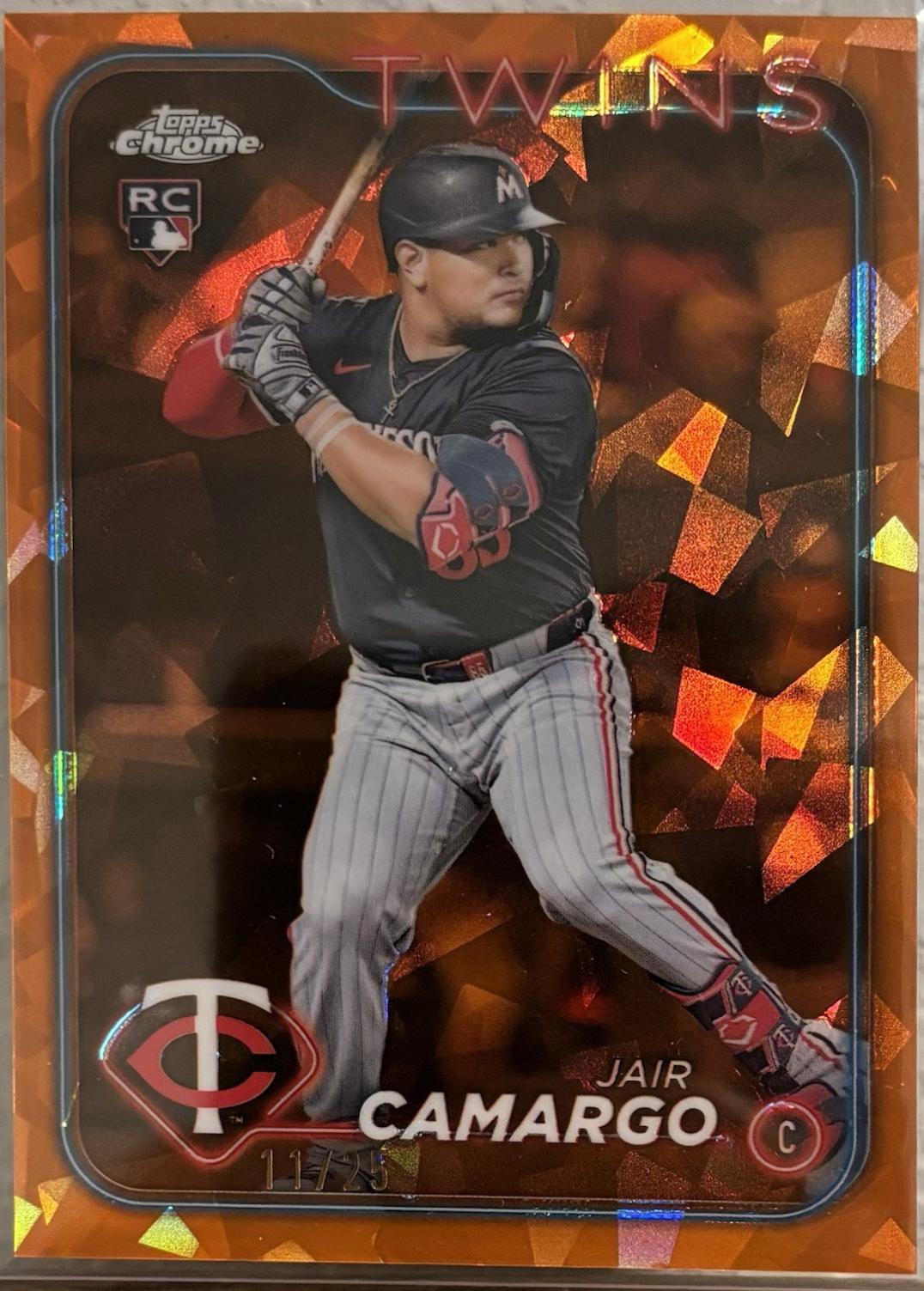 Jair Camargo [Orange Crackle Foilboard] #US314