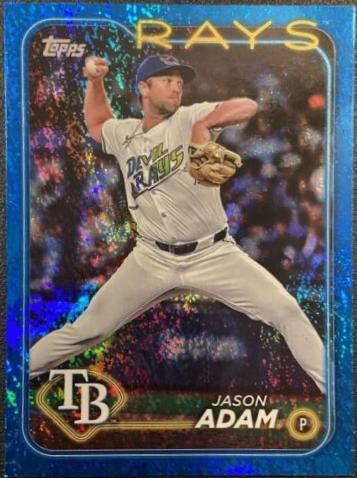 Jason Adam [Blue Foilboard] #US102