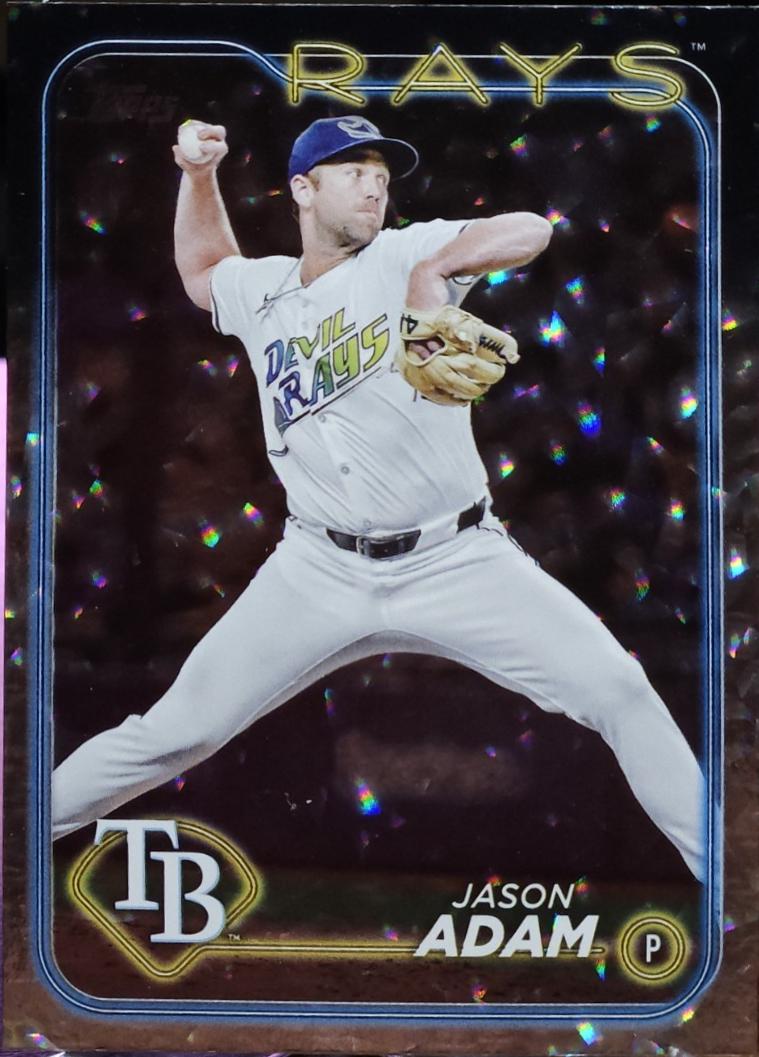 Jason Adam [Silver Crackle Foilboard] #US102