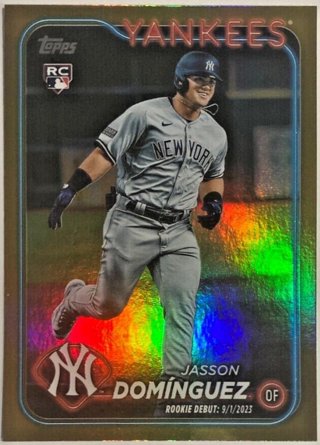 Jasson Dominguez [Gold Rainbow Foil] #US175