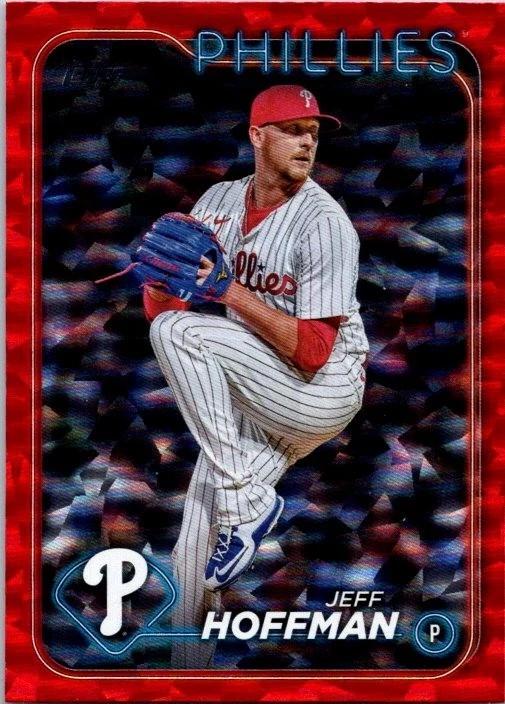 Jeff Hoffman [Red Crackle Foilboard] #US232
