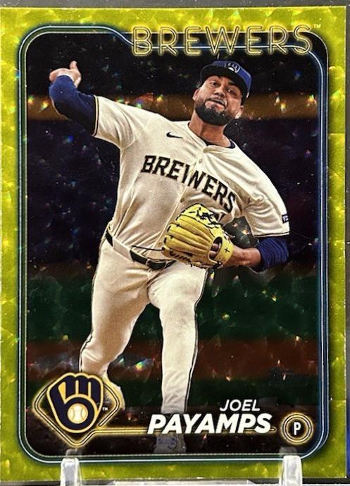 Joel Payamps [Yellow Crackle Foilboard] #US153