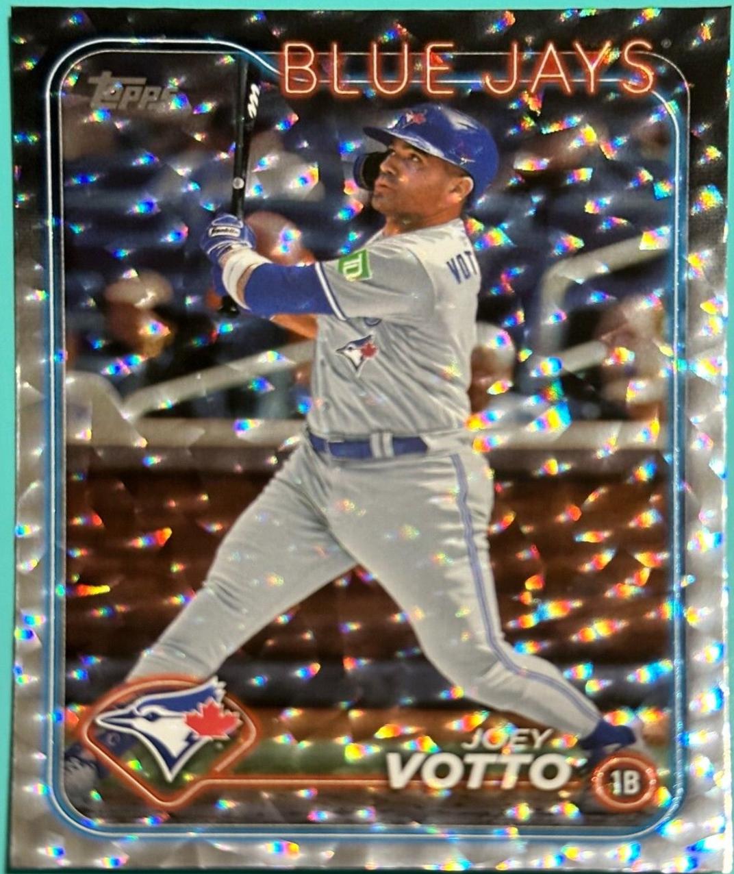 Joey Votto [Silver Crackle Foilboard] #US16
