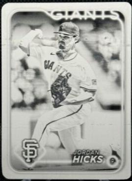 Jordan Hicks [Printing Plate] #US287