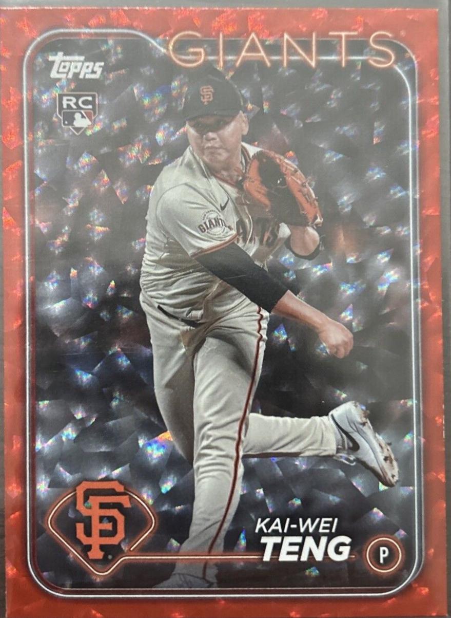 Kai-Wei Teng [Red Crackle Foilboard] #US212