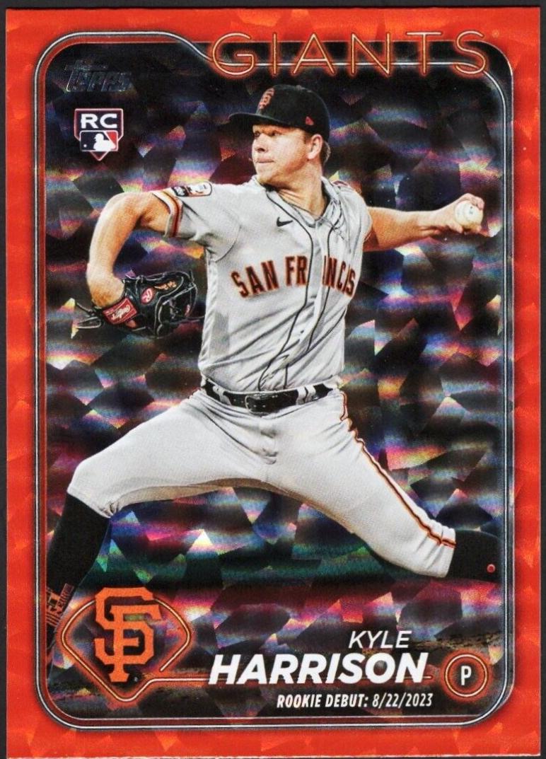 Kyle Harrison [Orange Crackle Foilboard] #US83