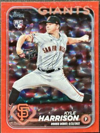 Kyle Harrison [Red Crackle Foilboard] #US83