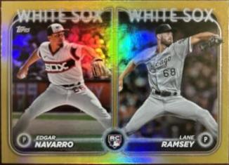Lane Ramsey & Edgar Navarro [Gold Rainbow Foil] #US128