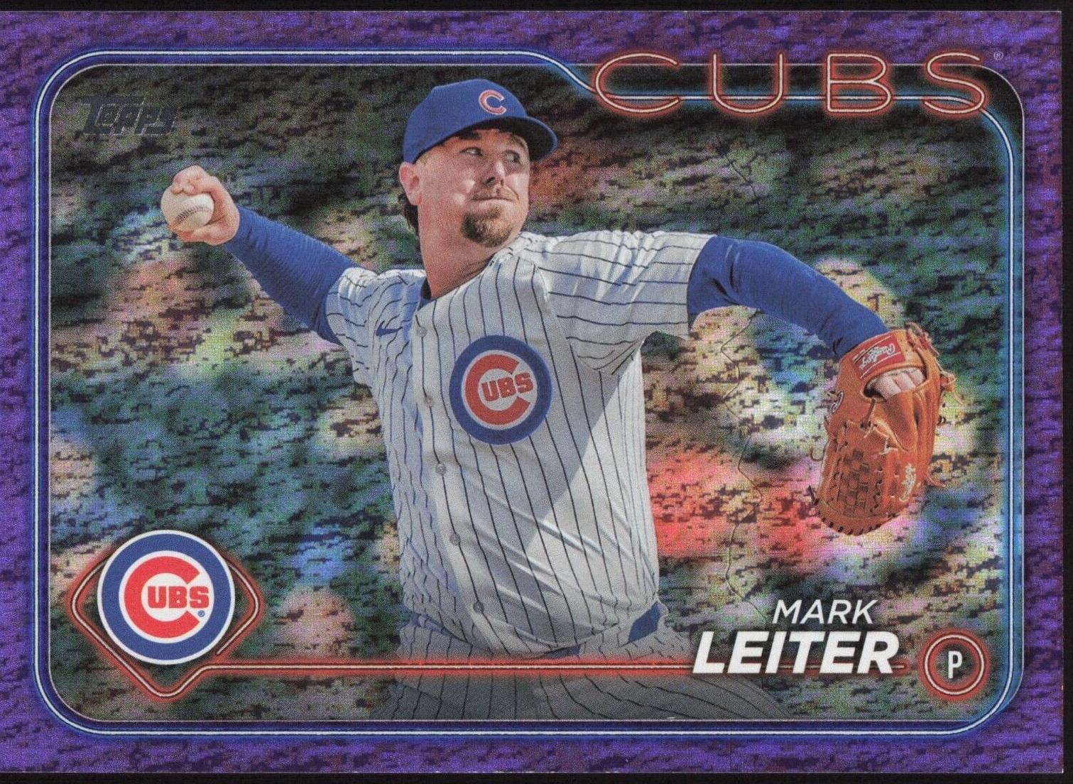 Mark Leiter [Purple Foilboard] #US278