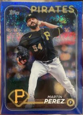 Martin Perez [Blue Foilboard] #US75