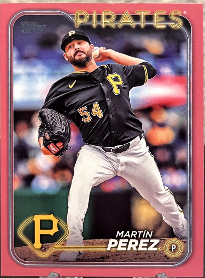 Martin Perez [Mother's Day Hot Pink] #US75