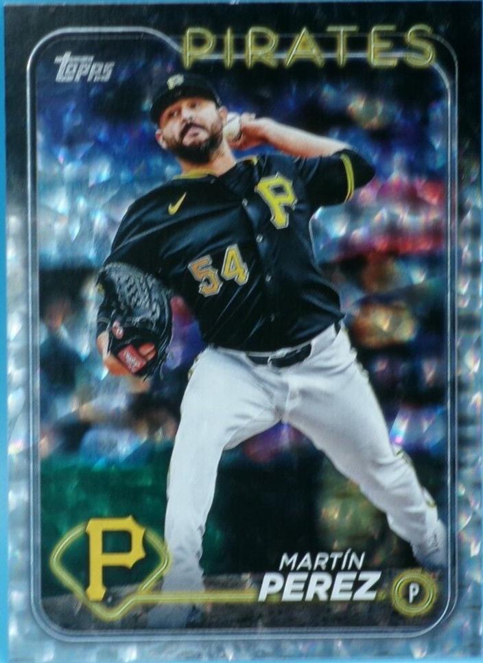 Martin Perez [Silver Crackle Foilboard] #US75
