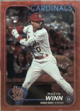 Masyn Winn [Red Crackle Foilboard] #US272