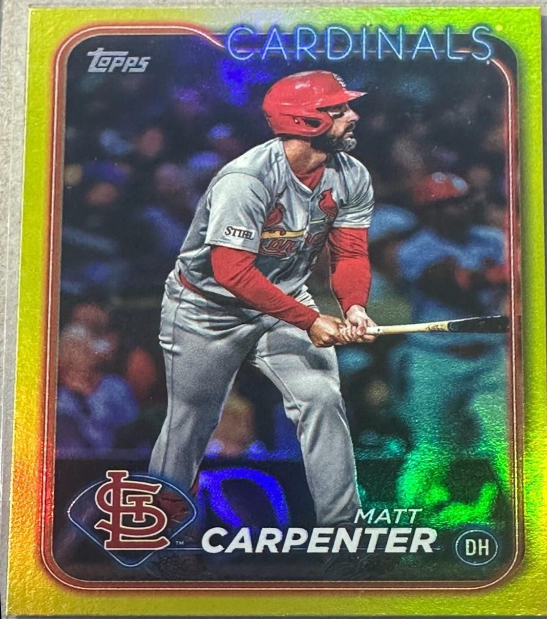 Matt Carpenter [Yellow Rainbow Foil] #US133