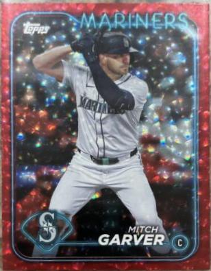 Mitch Garver [Red Crackle Foilboard] #US20