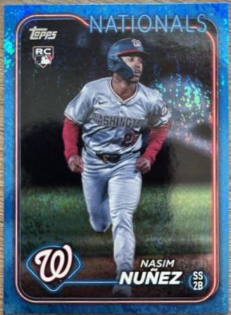 Nasim Nunez [Blue Foilboard] #US267