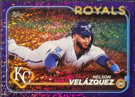 Nelson Velazquez [Purple Foilboard] #US67