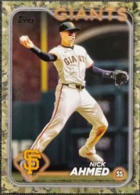 Nick Ahmed [Memorial Day Camo] #US98
