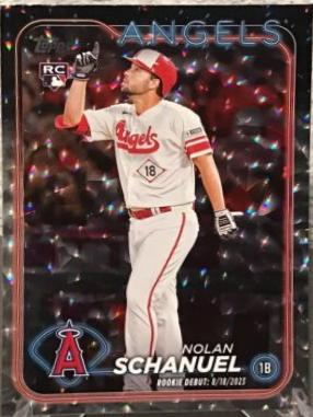 Nolan Schanuel [Silver Crackle Foilboard] #US193