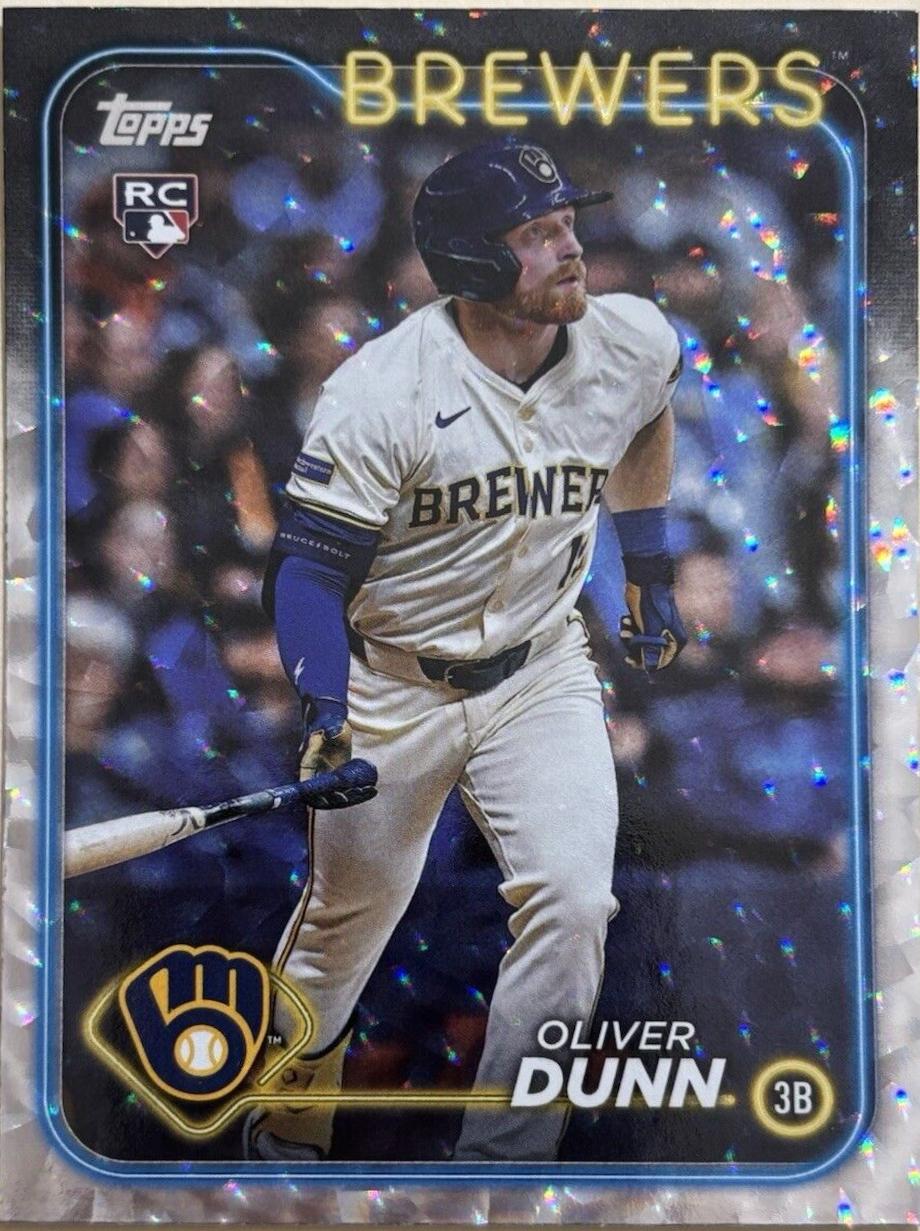 Oliver Dunn [Silver Crackle Foilboard] #US310