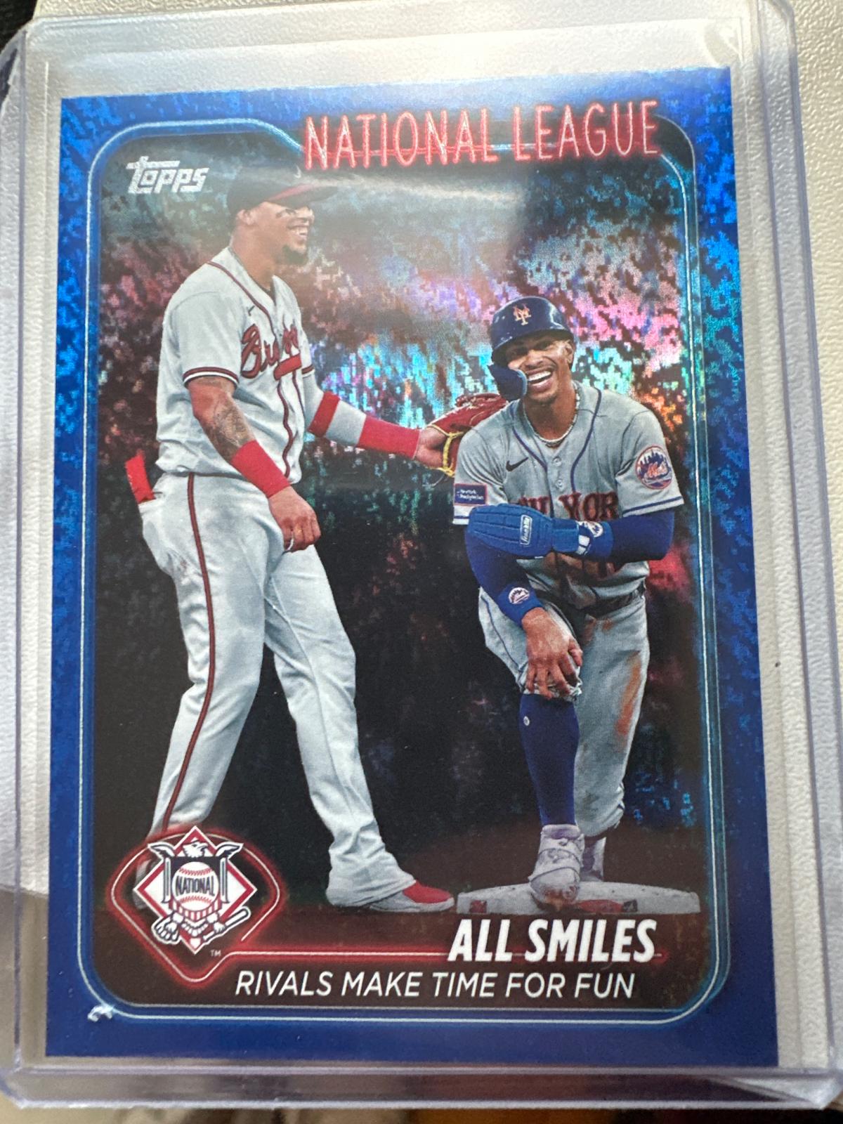 Orlando Arcia & Francisco Lindor [Blue Foilboard] #US154