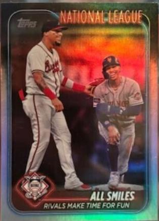 Orlando Arcia & Francisco Lindor [Rainbow Foil] #US154