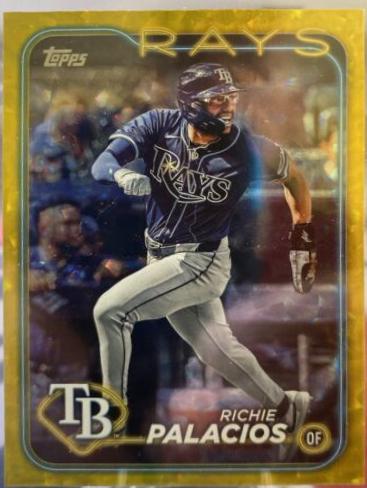 Richie Palacios [Yellow Crackle Foilboard] #US213