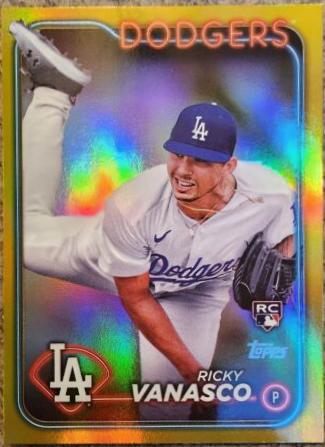 Ricky Vanasco [Gold Rainbow Foil] #US38