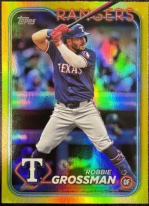 Robbie Grossman [Yellow Rainbow Foil] #US11