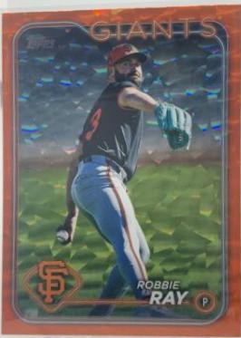 Robbie Ray [Orange Crackle Foilboard] #US277