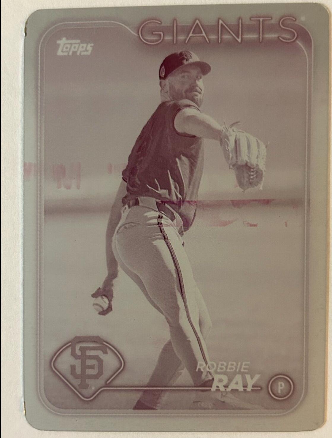 Robbie Ray [Printing Plate] #US277