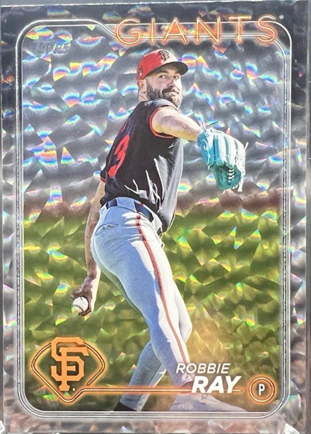 Robbie Ray [Silver Crackle Foilboard] #US277