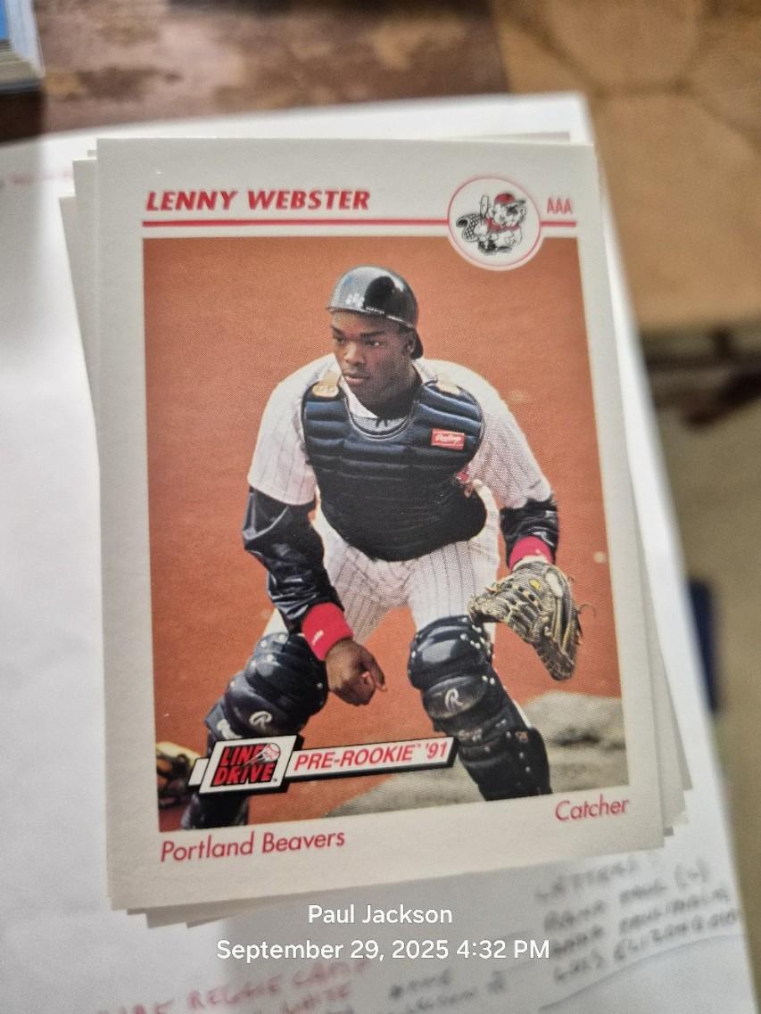 Lenny Webster #422