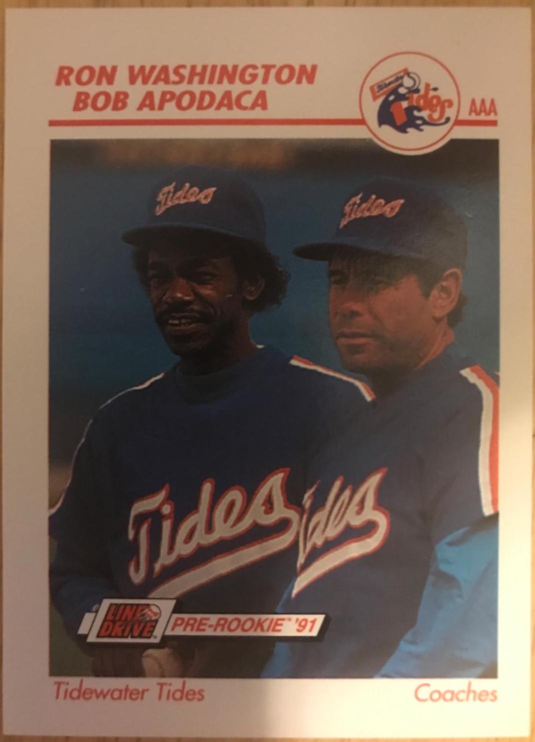 Ron Washington / Bob Apodaca #575