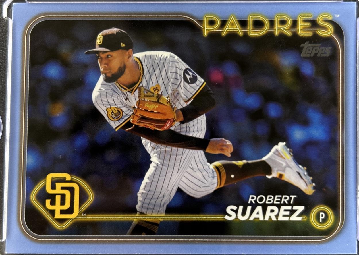 Robert Suarez [Father's Day Powder Blue] #US298