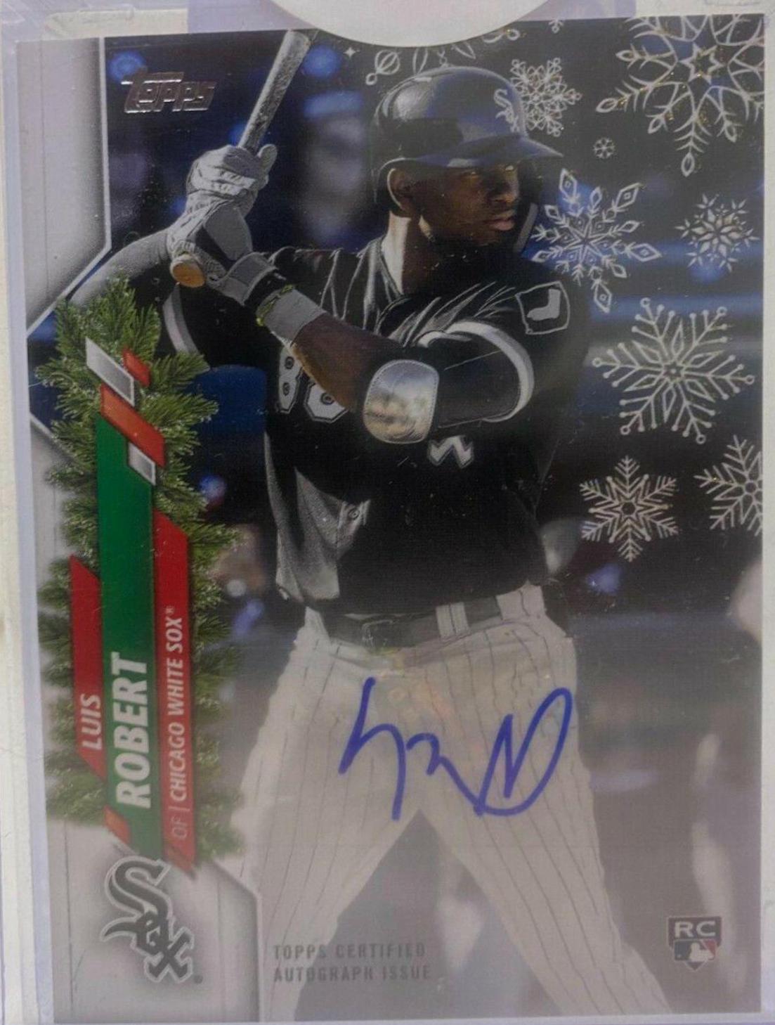 Luis Robert [Golden Metallic Auto] #HWA-LR