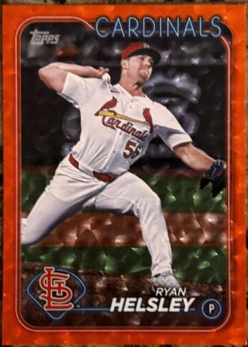Ryan Helsley [Red Crackle Foilboard] #US263