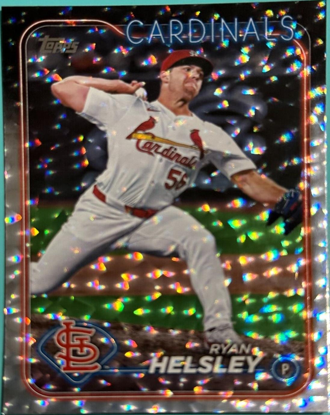 Ryan Helsley [Silver Crackle Foilboard] #US263