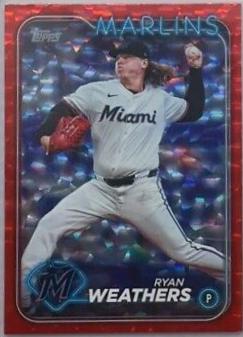 Ryan Weathers [Red Crackle Foilboard] #US103