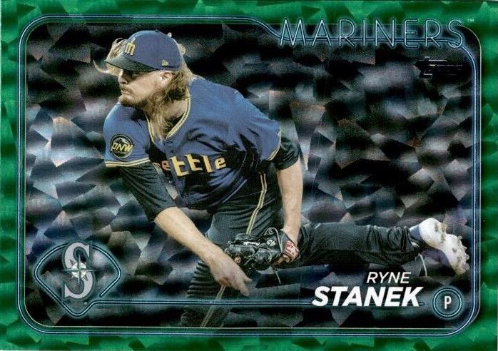 Ryne Stanek [Green Crackle Foilboard] #US121