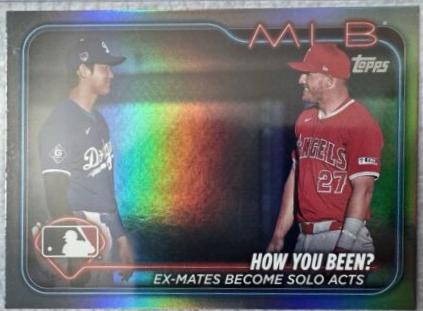 Shohei Ohtani & Mike Trout [Platinum] #US76
