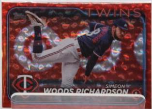 Simeon Woods Richardson [Red Crackle Foilboard] #US295