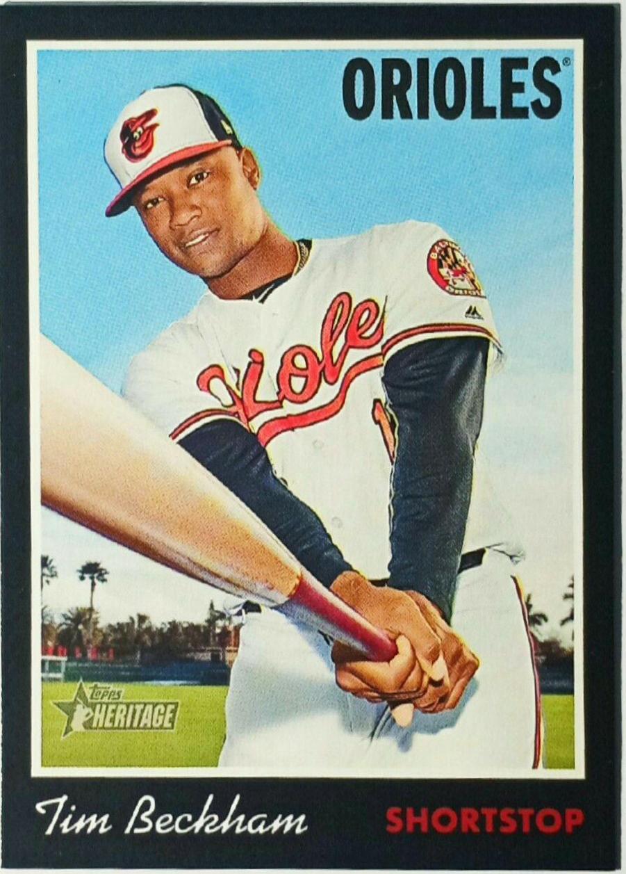 Tim Beckham [Black Border] #101