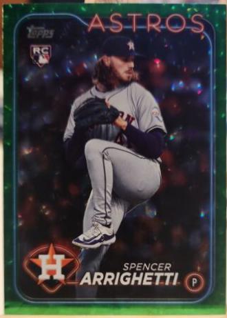 Spencer Arrighetti [Green Crackle Foilboard] #US52