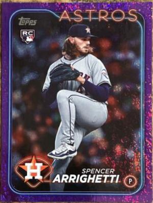 Spencer Arrighetti [Purple Foilboard] #US52