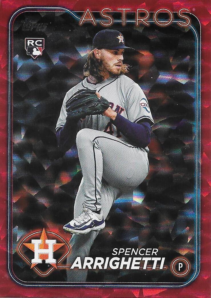 Spencer Arrighetti [Red Crackle Foilboard] #US52
