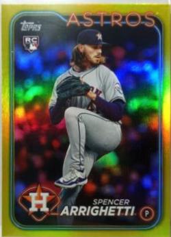 Spencer Arrighetti [Yellow Rainbow Foil] #US52