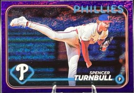 Spencer Turnbull [Purple Foilboard] #US239
