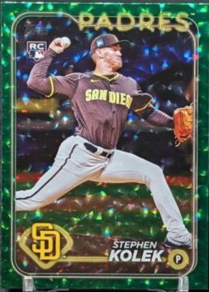 Stephen Kolek [Green Crackle Foilboard] #US259